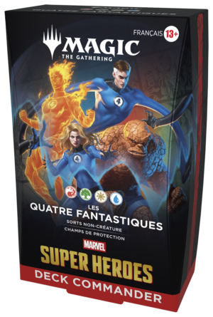 Deck Commander : Marvel Super Heroes - Les Quatre Fantastiques